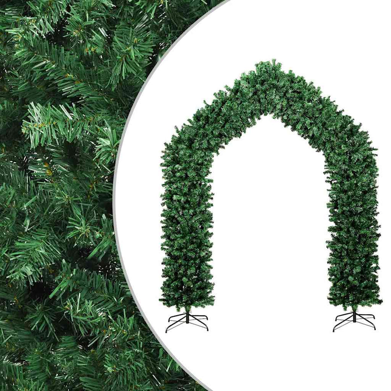 Vidaxl Christmas Arch 270 cm verde