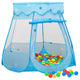 Vidaxl Children's Play Tent 102x102x82 cm blu