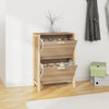 Gabinete de zapatos Vidaxl 57.5x33x80 cm de madera procesada