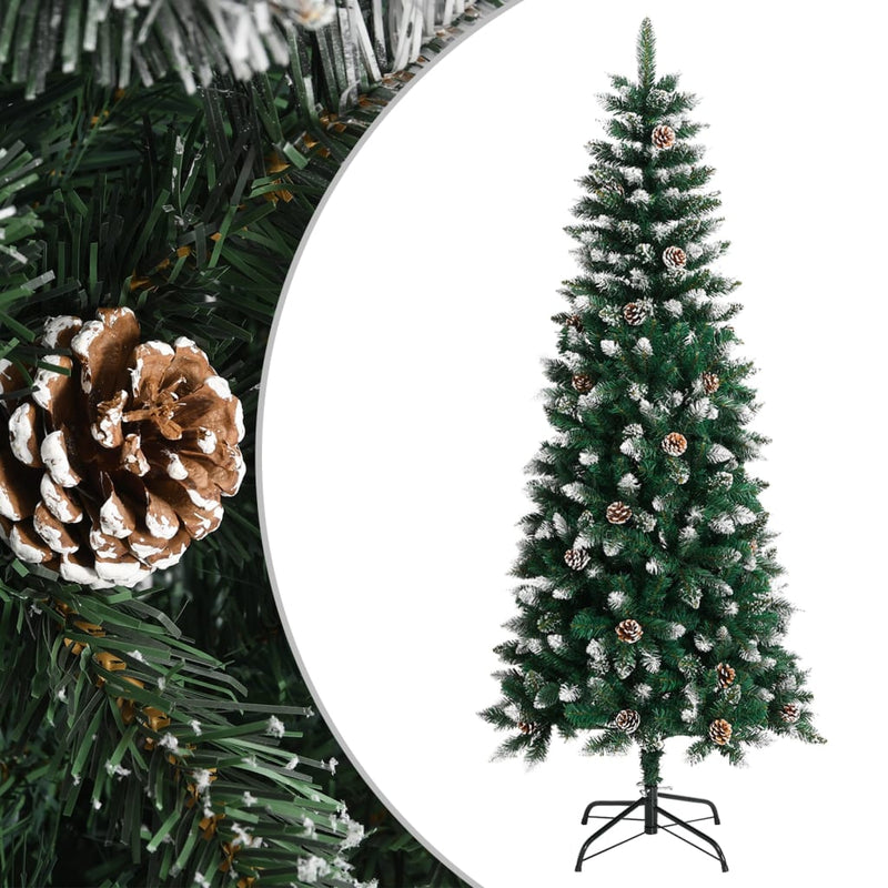 Vidaxl Kunstkerstboom con Green PVC standard 180 cm