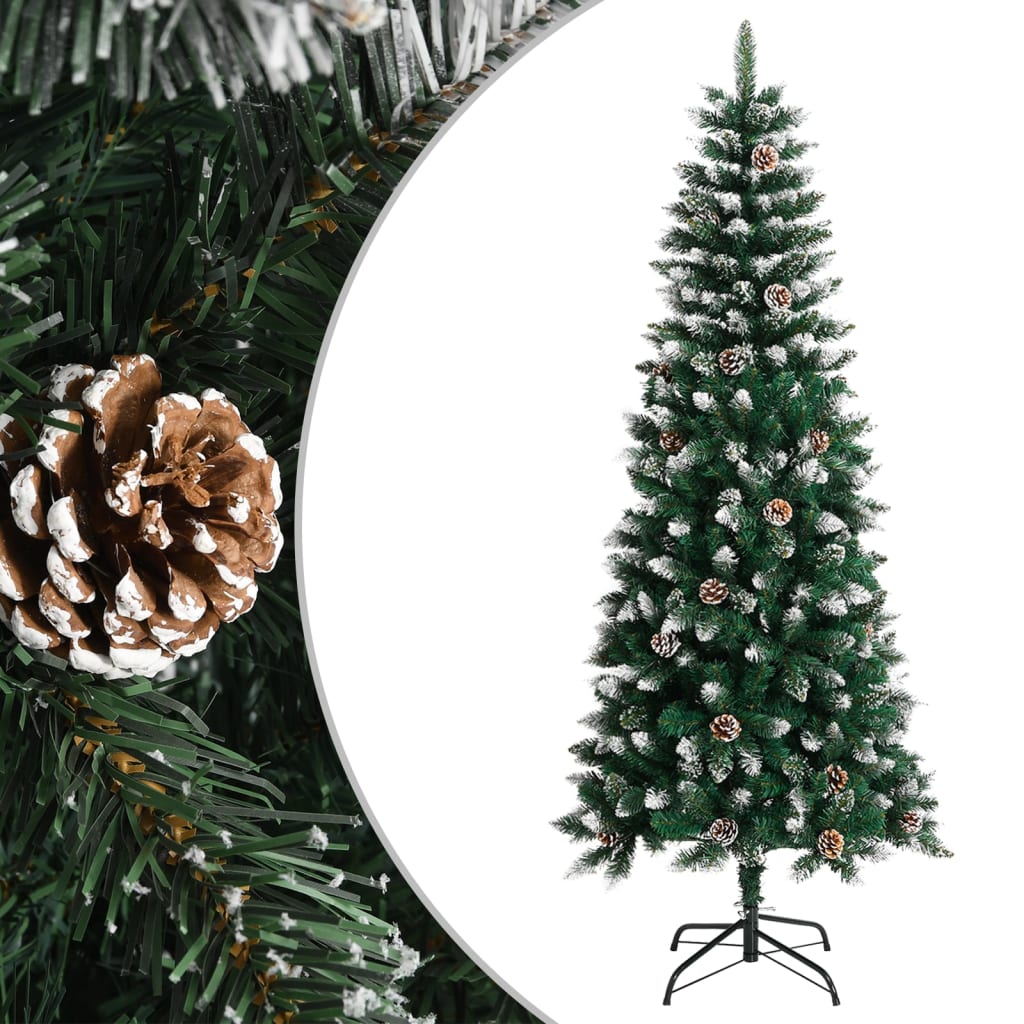 Vidaxl Kunstkerstboom con Green PVC standard 180 cm
