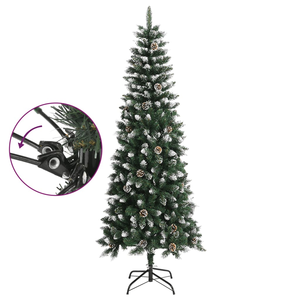 Vidaxl Kunstkerstboom con Green PVC 240 cm standard