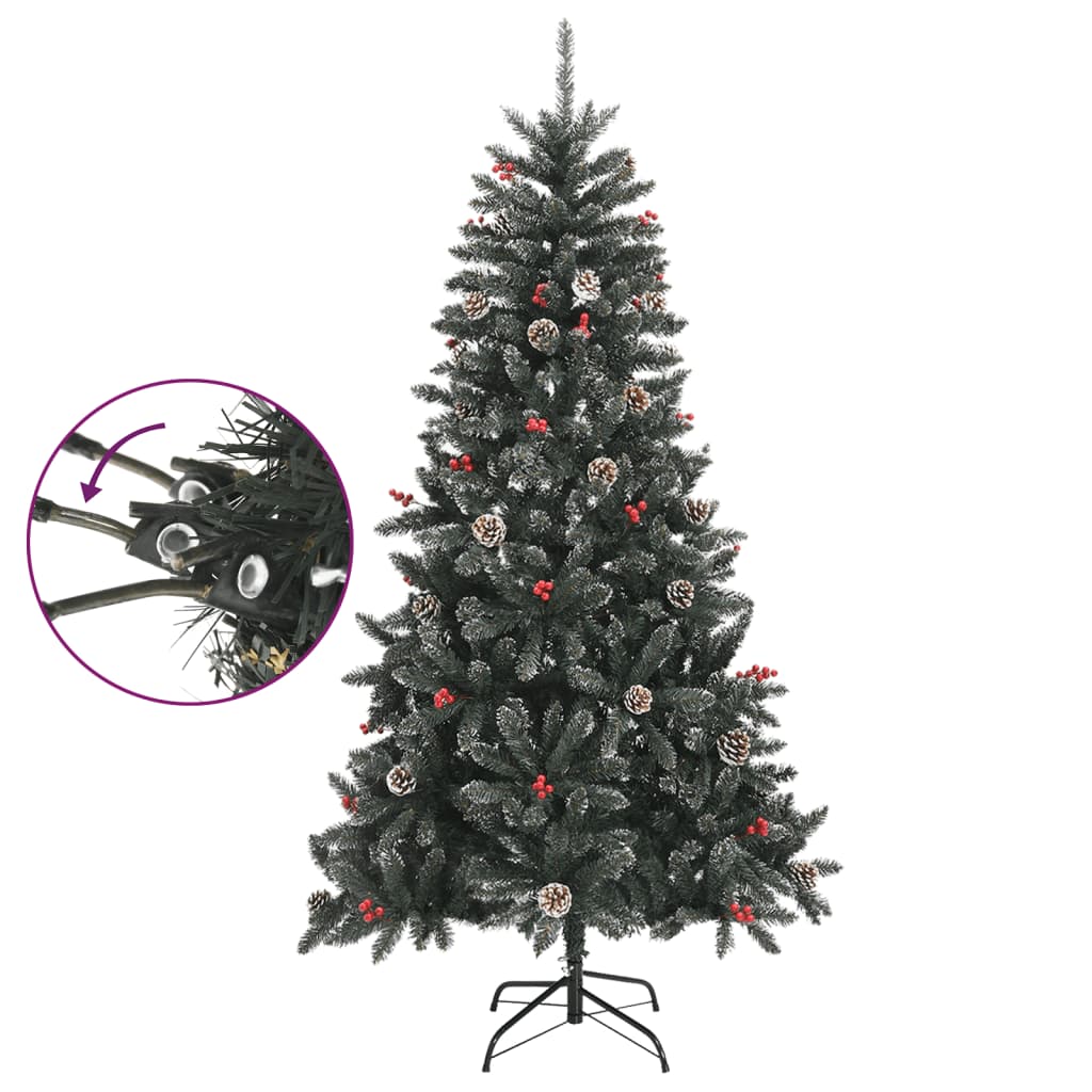 Vidaxl Kunstkerstboom con Green PVC standard 180 cm