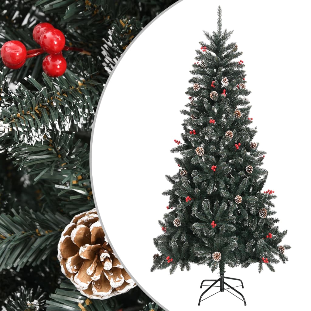 Vidaxl Kunstkerstboom con Green PVC 240 cm standard