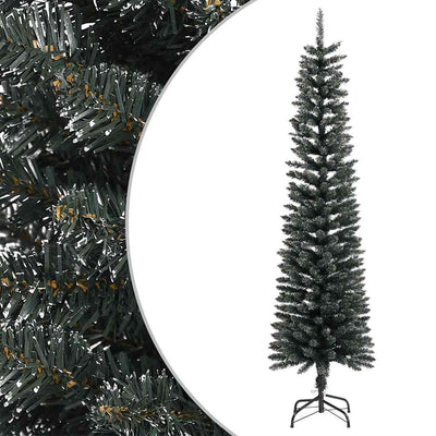 Vidaxl Kunstkerstboom con estrecho estándar de 180 cm PVC Green
