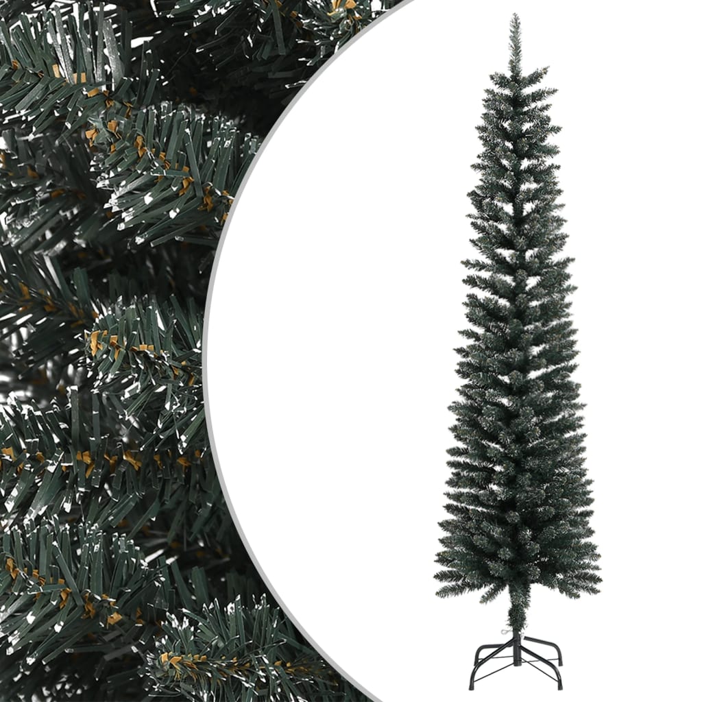 Vidaxl Kunstkerstboom con Green PVC da 210 cm stretto standard