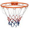 Anillo de baloncesto Vidaxl 39 cm de acero naranja