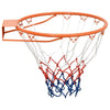 Anillo de baloncesto Vidaxl 39 cm de acero naranja