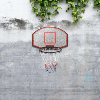 Tablero de baloncesto Vidaxl 71x45x2 cm polietileno negro
