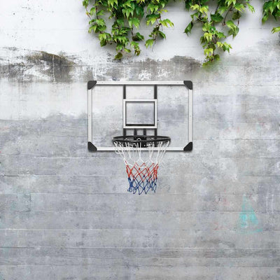 Tablero de baloncesto Vidaxl 90x60x2.5 cm de policarbonato transparente