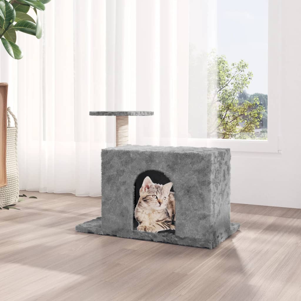 Vidaxl Cat Furniture con sisal graffiando 51 cm grigio chiaro