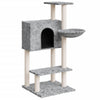 Vidaxl Cat Furniture con graffi di sisal 108,5 cm grigio chiaro
