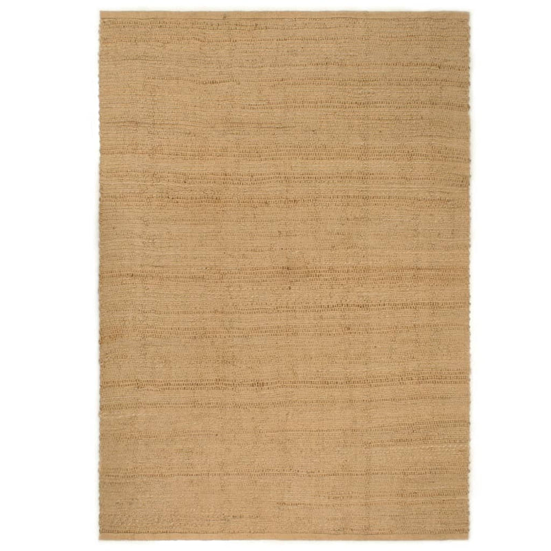 Vidaxl alfombra rectangular 160x230 cm yute natural