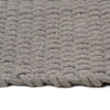 Vidaxl rectangular 160x230 cm de algodón gris