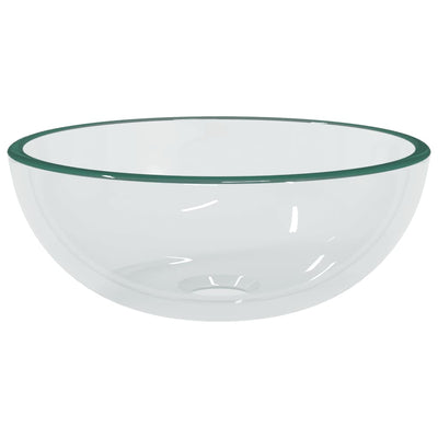 Vidaxl Washbasin 30x12 cm de vidrio templado transparente