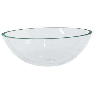 Vidaxl Washbasin 50x37x14 cm Transparent