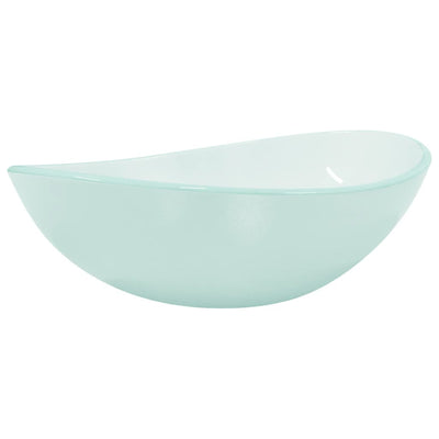 Vidaxl Washbasin 54.5x35x15.5 cm de vidrio endurecido mate