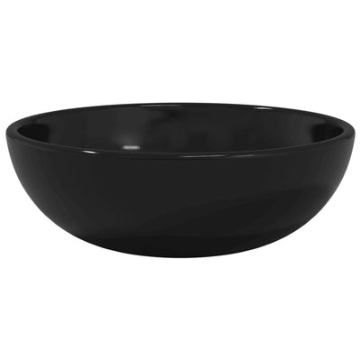 Vidaxl Washbasin 35x12 cm de vidrio templado negro