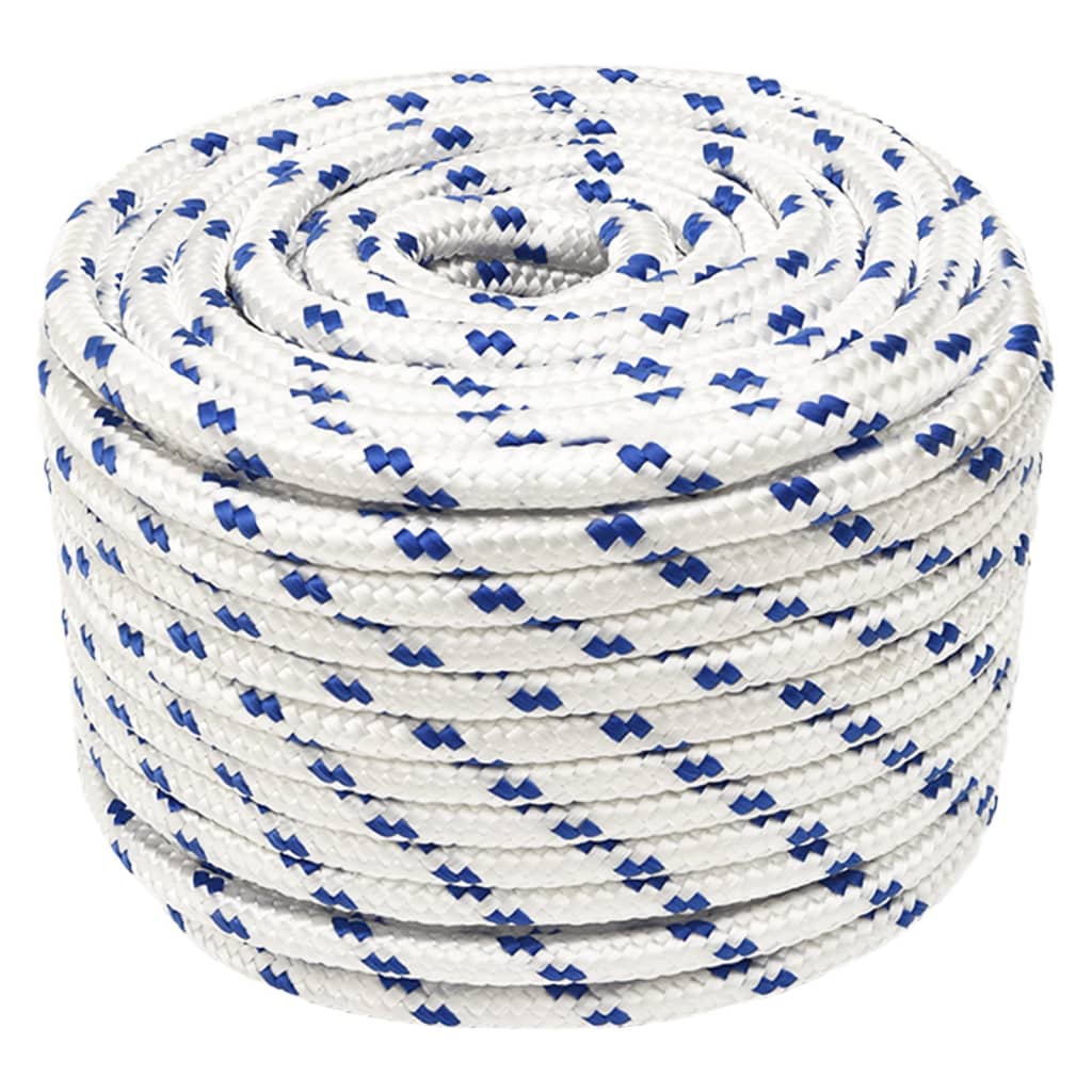 VIDAXL SCOOD ROPE 12 MM 25 M Polypropilene bianco