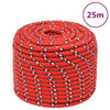 Vidaxl Boat Rope 14 mm 25 m polipropileno rojo