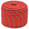 Vidaxl Boat Rope 14 mm 25 m polipropileno rojo