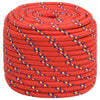Vidaxl boottouw 16 mm 100 m polypropyleen rood
