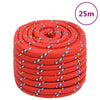 Vidaxl Boat Rope 20 mm 25 m in polipropilene rosso