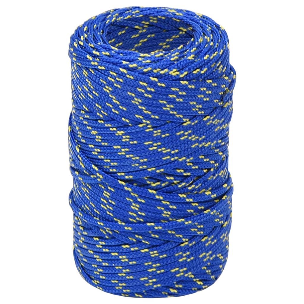 Vidaxl boottouw 2 mm 500 m polypropyleen blauw