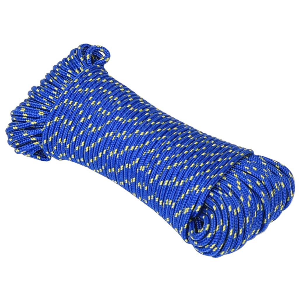 Vidaxl Boat Rope 4 mm 50 m in polipropilene blu