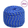 Vidaxl boottouw 6 mm 25 m polypropyleen blauw