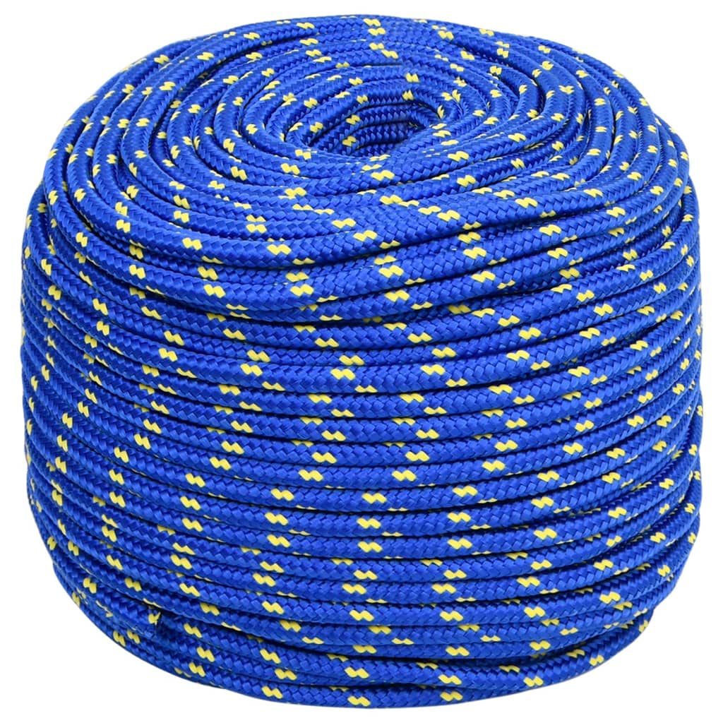 Vidaxl Boat Rope 10 mm 25 m blu polipropilene