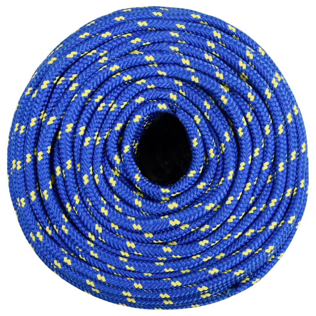 Vidaxl Boat Rope 10 mm 25 m blu polipropilene