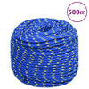 Vidaxl Boat Rope 10 mm 500 m polipropileno azul