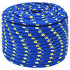 Vidaxl boottouw 12 mm 100 m polypropeen blauw