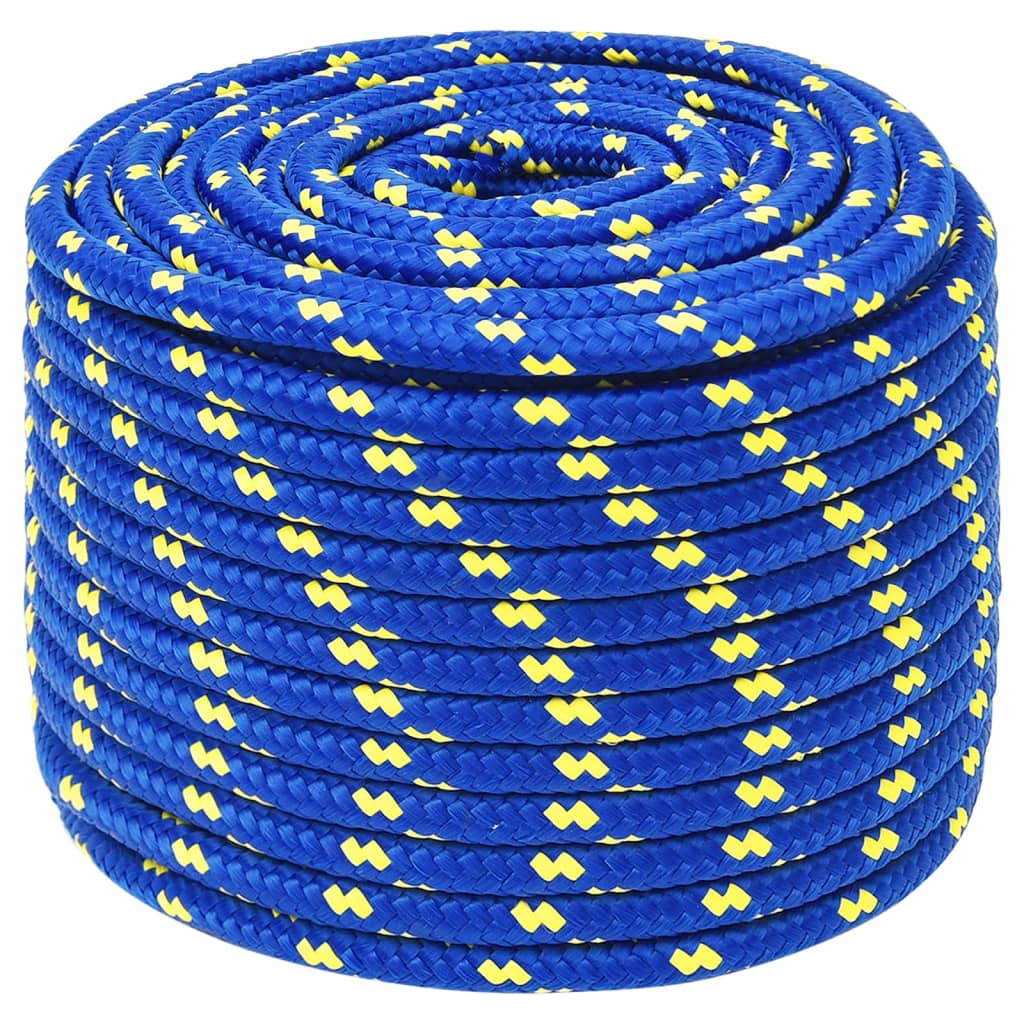 Vidaxl Boat Rope 14 mm 25 m blu polipropene