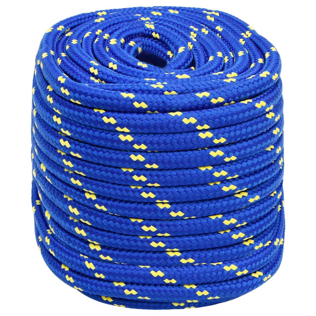 Vidaxl Boat Rope 16 mm 25 m blu polipropene