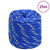 Vidaxl boottouw 18 mm 25 m polypropeen blauw