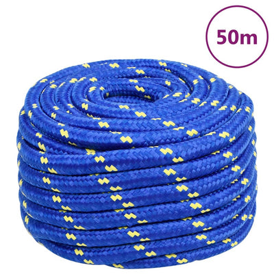 Vidaxl Boat Rope 20 mm 50 m blu polipropene