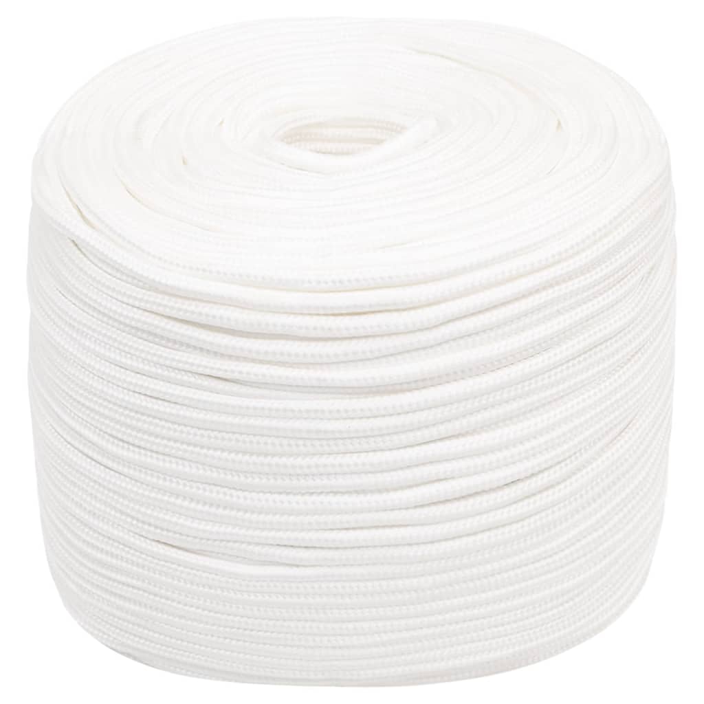 Vidaxl Boat Rope 8 mm 100 m Polypropilene Full White