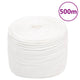 Vidaxl boottouw 10 mm 500 m polypropyleen volwit