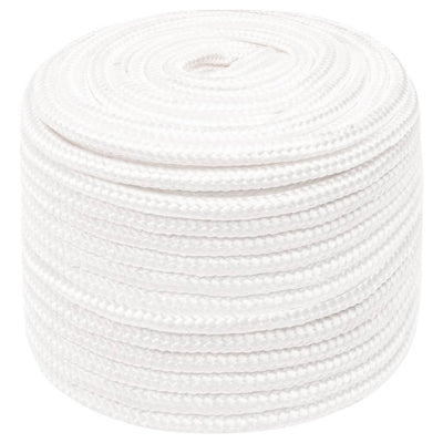 Vidaxl Boat Rope 12 mm 25 m Polypropilene Full White