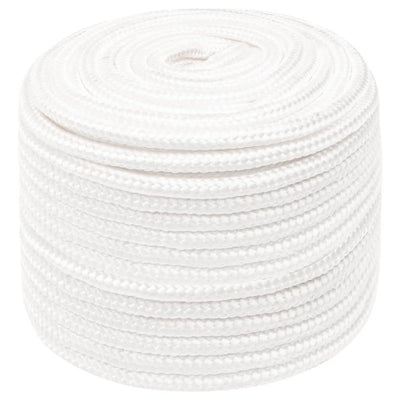 Vidaxl Boat Rope 12 mm 100 m polipropileno blanco completo