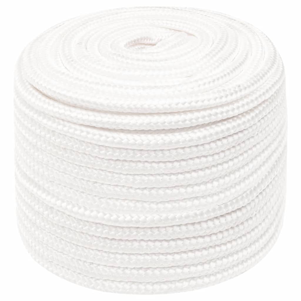 Vidaxl Boat Rope 12 mm 250 m polipropileno blanco completo