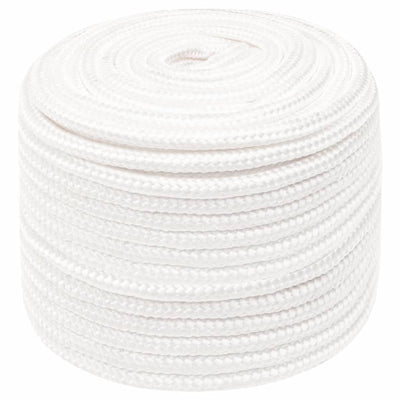 Vidaxl Boat Rope 12 mm 250 m Polypropilene Full White