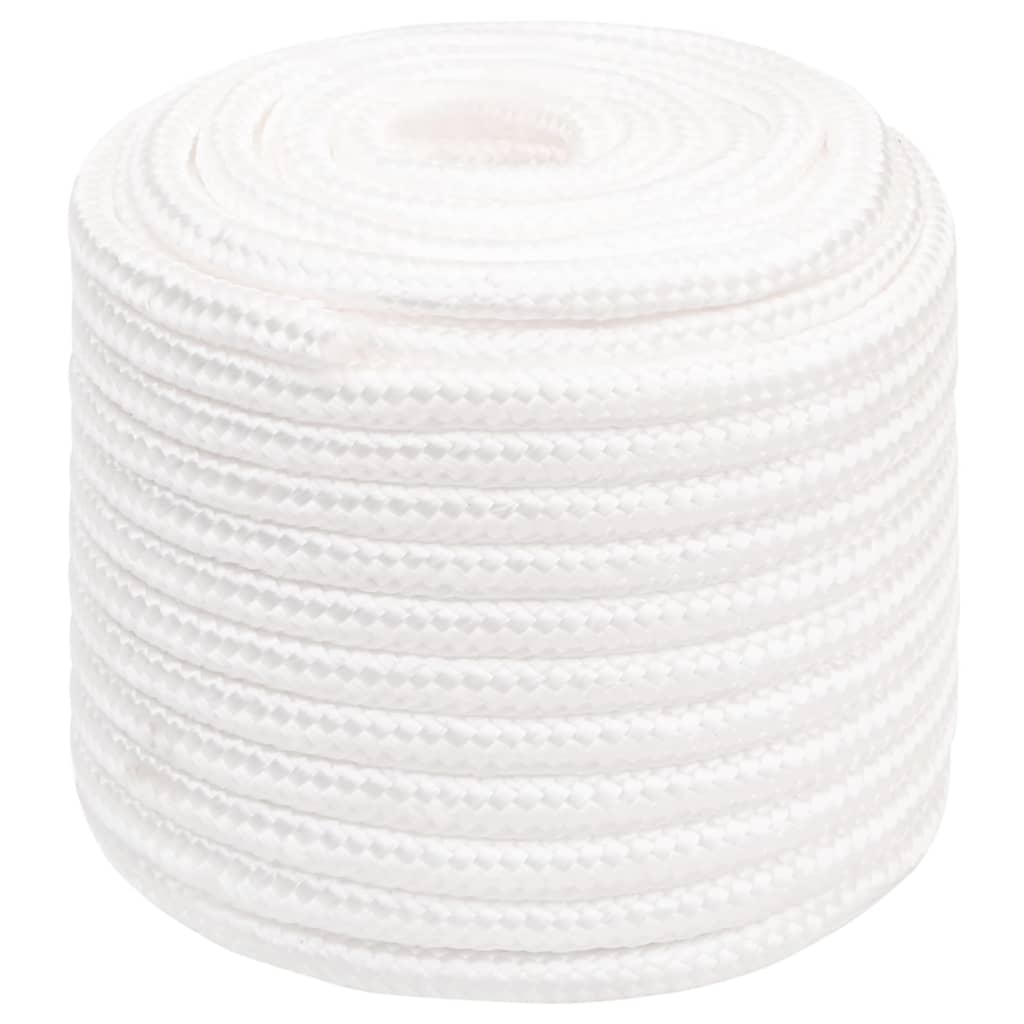 Vidaxl Boat Rope 16 mm 25 m Polypropilene Full White