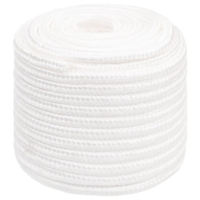 Vidaxl Boat Rope 16 mm 50 m polipropileno blanco completo