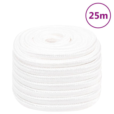 Vidaxl Boat Rope 20 mm 25 m Polypropilene Full White