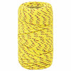 Vidaxl boottouw 2 mm 50 m polypropyleen geel