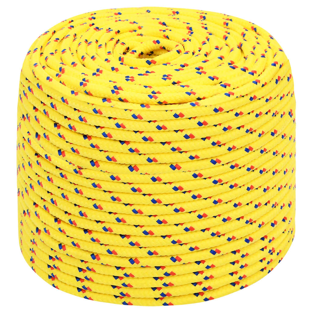 Vidaxl Boat Rope 6 mm 50 m in polipropilene giallo
