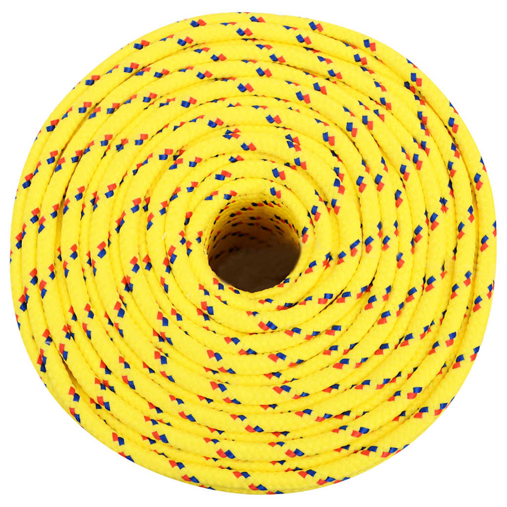 Vidaxl Boat Rope 6 mm 50 m in polipropilene giallo